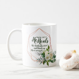 Psalm 147:3 Koffie Mok