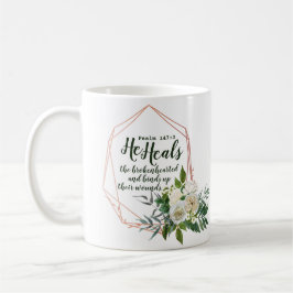 Psalm 147:3 Koffie Mok