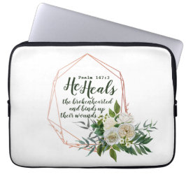 Psalm 147:3 laptophoes laptop sleeve