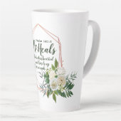 Psalm 147:3 Latte Mok (Rechterhoek)