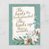 Psalm 147:3 Stimulering JW Briefkaart (Voorkant)