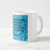 Psalm 147:7-8 WEBU Mug Grote Koffiekop (Voorkant rechts)