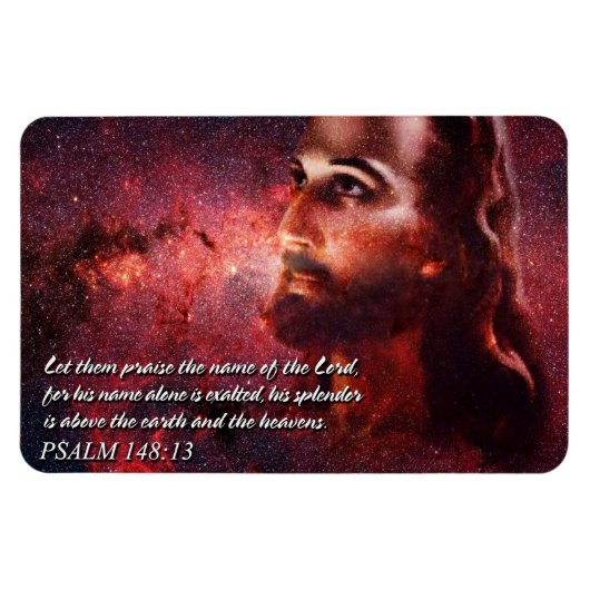 PSALM 148:13 Premium Magneet (Horizontaal)