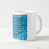 Psalm 148:1-4 WEBU Mug Grote Koffiekop (Voorkant rechts)