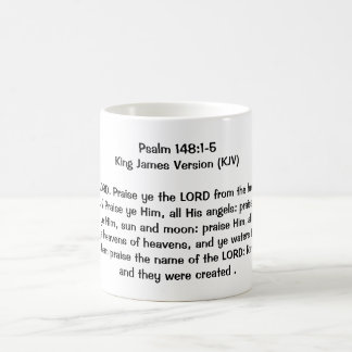 Psalm 148:1-5 koffiemok