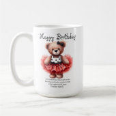 Psalm 149:3 Teddy Ballerina Coffee Mug Koffiemok (Links)