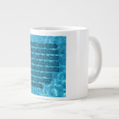 Psalm 150:1-3 WEBU Mug Grote Koffiekop (Voorkant rechts)