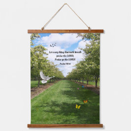Psalm 150:6 hangend wandkleed