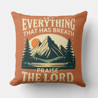 Psalm 150:6 Sierkussennen: God zij geprezen Kussen