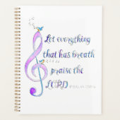 Psalm 150 lof planner (Voorkant)