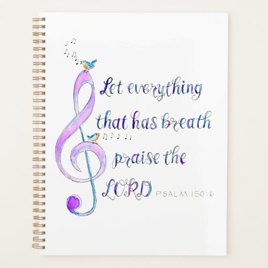 Psalm 150 Praise Planner (Voorkant)