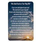 Psalm 15: Koelmachine Magnet Magneet (Verticaal)