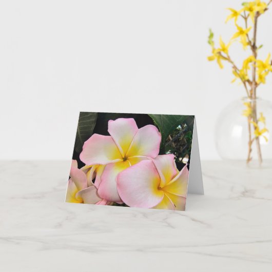 Psalm 16:11 Blank Card Kaart (Gele Bloem)