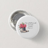 Psalm 16:11 Button (Voorkant /achterkant)