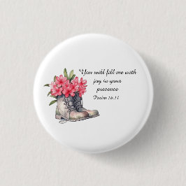 Psalm 16:11 Button