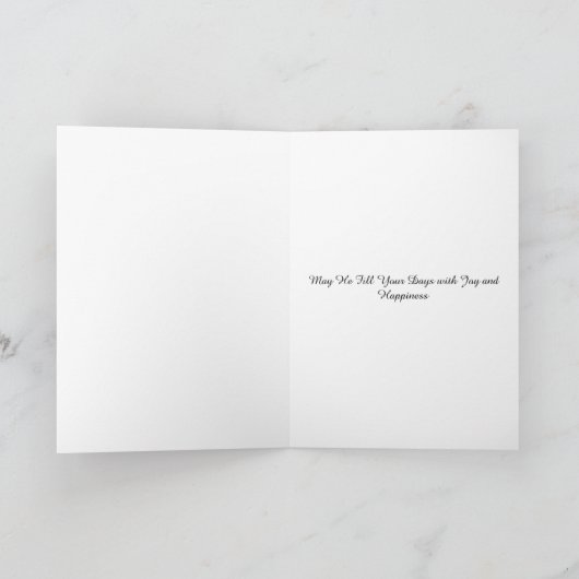 Psalm 16:11 Folded Card Kaart (Binnen)