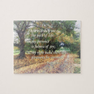 Psalm 16:11 Gij zult mij den weg wijzen Legpuzzel