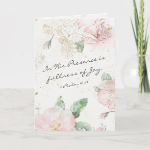 Psalm 16:11 In Zijn aanwezigheid is volheid van vr Kaart