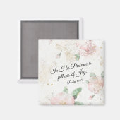 Psalm 16:11 In Zijn aanwezigheid is volheid van vr Magneet (Voorkant / Achterkant)