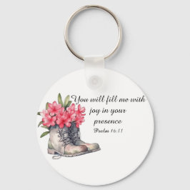 Psalm 16:11 Keychain