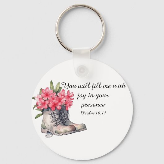 Psalm 16:11 Keychain (Voorkant)