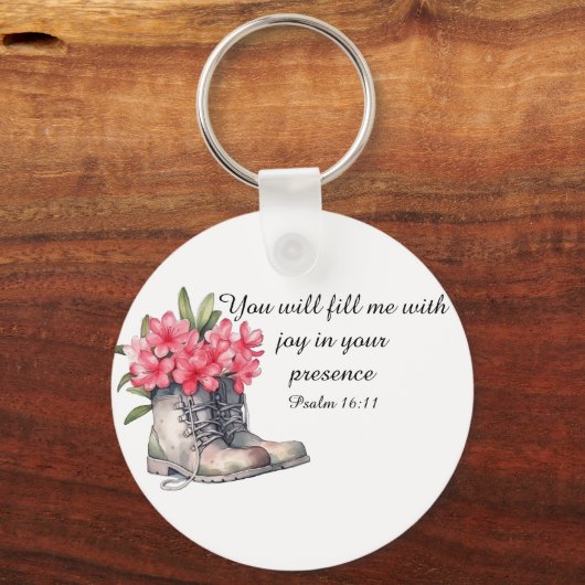 Psalm 16:11 Keychain (Voorkant)