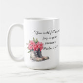 Psalm 16:11 koffiemok (Links)