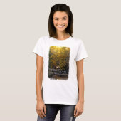 Psalm 16:11 pad t-shirt (Voorkant volledig)