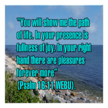 Psalm 16:11 WEBU