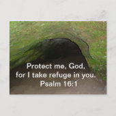 PSALM 16:1 BRIEFKAART (Voorkant)
