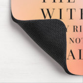 Psalm 16:8 Bijbelcitaat Muismat (Hoek)