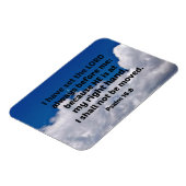 Psalm 16:8 Ik heb de Heer altijd voor me gezet Magneet (Linkerzijde)