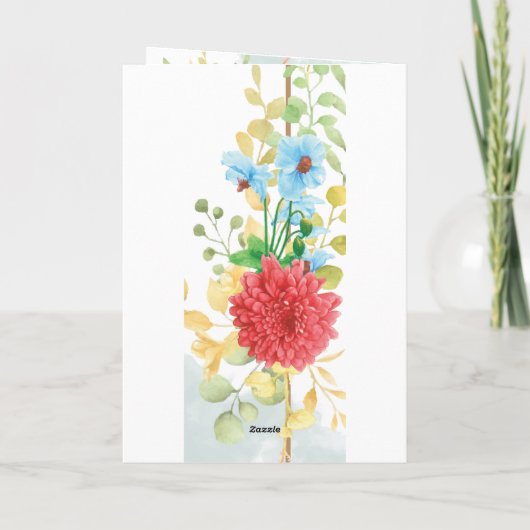 Psalm 16:8 Ik zal niet worden geschud bijbel Chris Kaart (Achterkant)