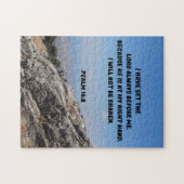 Psalm 16 Bijbel als ik niet geschud word Legpuzzel (Horizontaal)