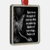 PSALM 17:8 CHRISTMAS ORNAMENT SCRIPTURE HOUDT ME (Rechts)