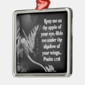 PSALM 17:8 CHRISTMAS ORNAMENT SCRIPTURE HOUDT ME (Links)