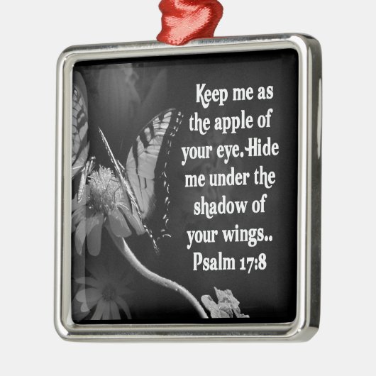 PSALM 17:8 CHRISTMAS ORNAMENT SCRIPTURE HOUDT ME (Links)