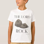 Psalm 18:2 Bijbel Schrift Quote Jongen T-shirt (Voorkant)