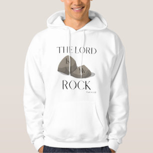Psalm 18:2 Bijbel Schrift Quote KJV Mannen Hoodie