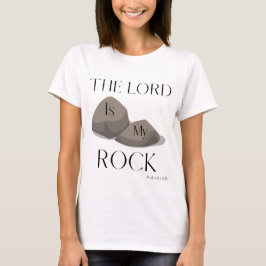 Psalm 18:2 Bijbel Schrift Quote KJV Vrouw T-shirt