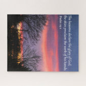 Psalm 19 16x20 Jigzaag Puzzle Legpuzzel (Horizontaal)