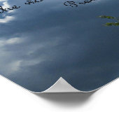 Psalm 19:1 De hemels zijn de glorie van God Poster (Hoek)