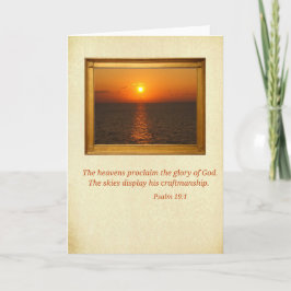 Psalm 19:1 kaart