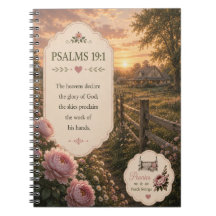 Psalm 19:1 Notitieboek