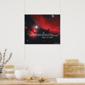 psalm 19:1 poster (Keuken)