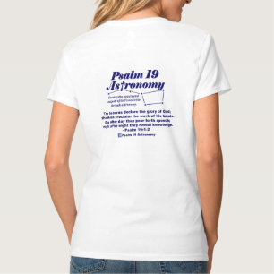 Psalm 19 Astronomie Viernek T-Shirt