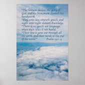 psalm 19 poster (Voorkant)