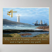 Psalm 1:19 Christelijke posters (Voorkant)
