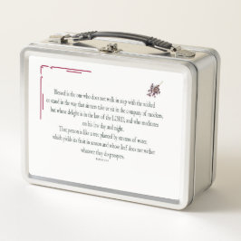 Psalm 1:1-3, Blessed is degene die: