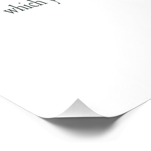 Psalm 1:1-3, Blessed is degene die: Foto Afdruk (Hoek)